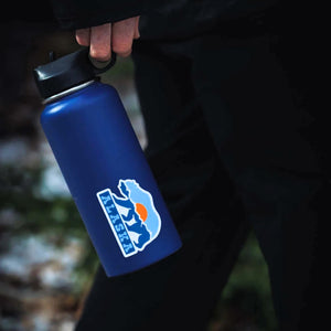 Alaska Grizzly Bear Sticker