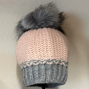 Faux Pom Beanie