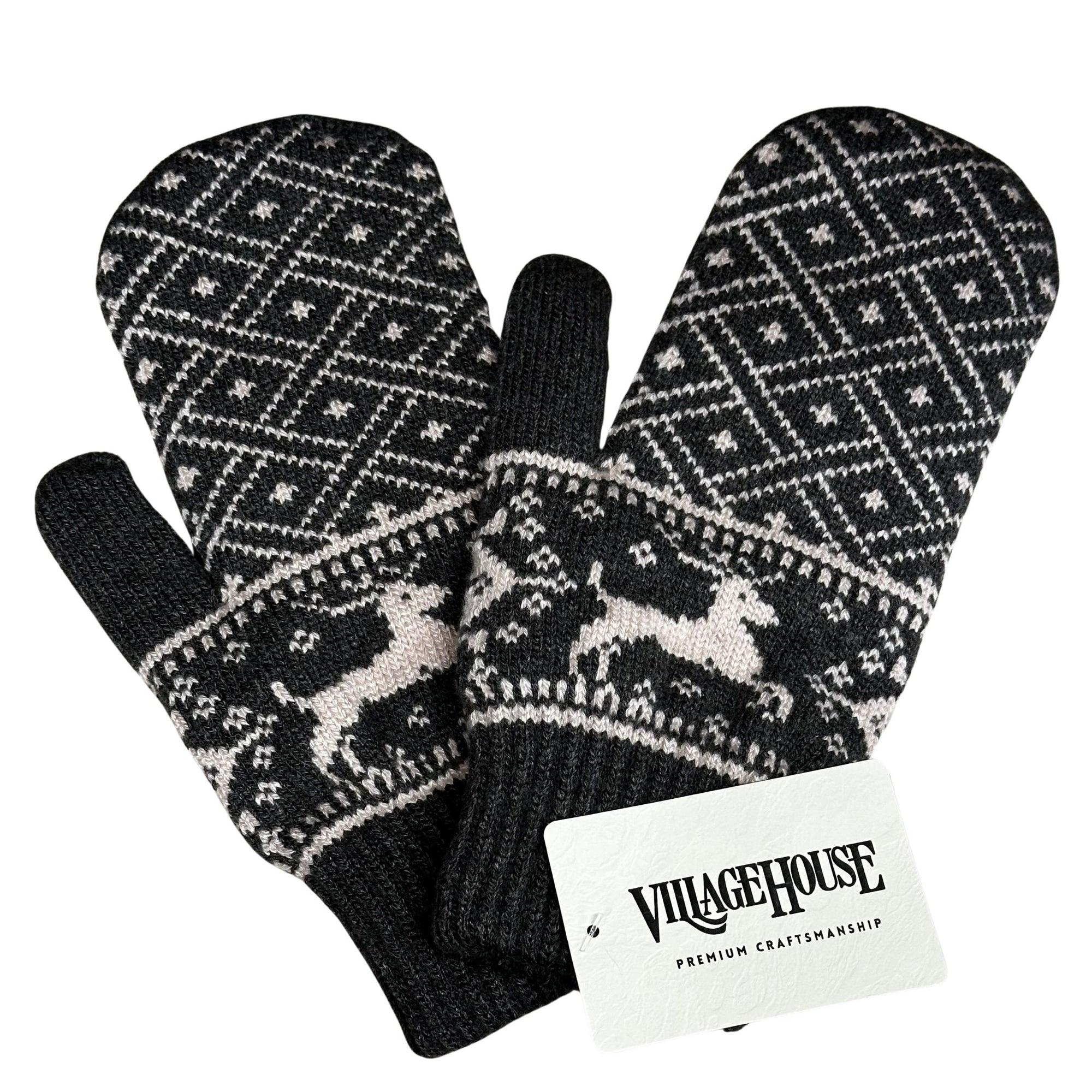 Lapi Fleece Lined Mittens for Women