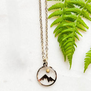 Gold Mustard Seed Necklace