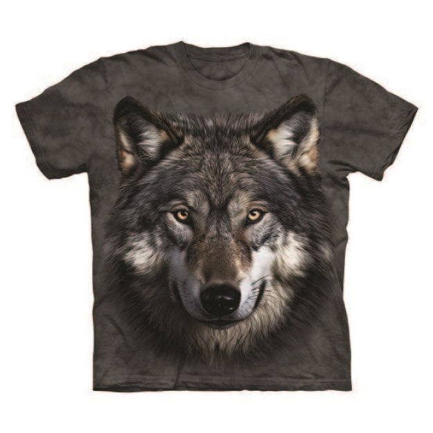 Wolf Face Tee Shirt - Youth