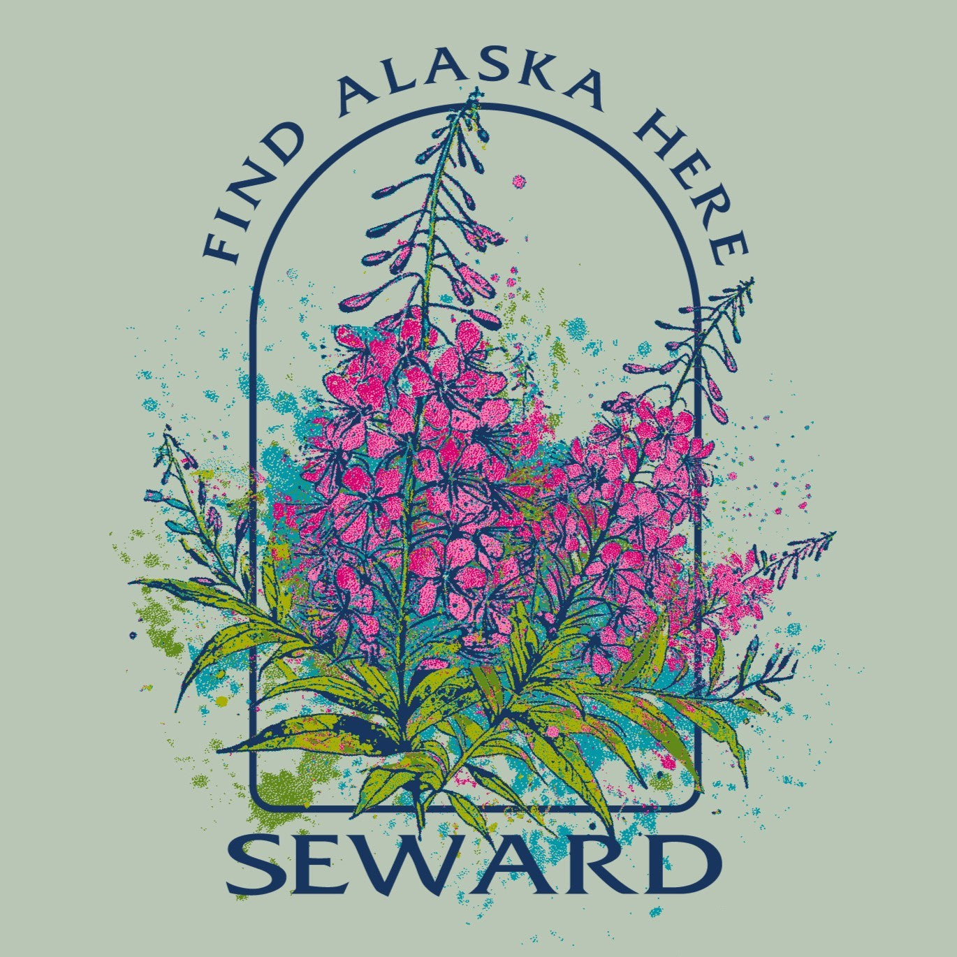 Fireweed Splash Tee