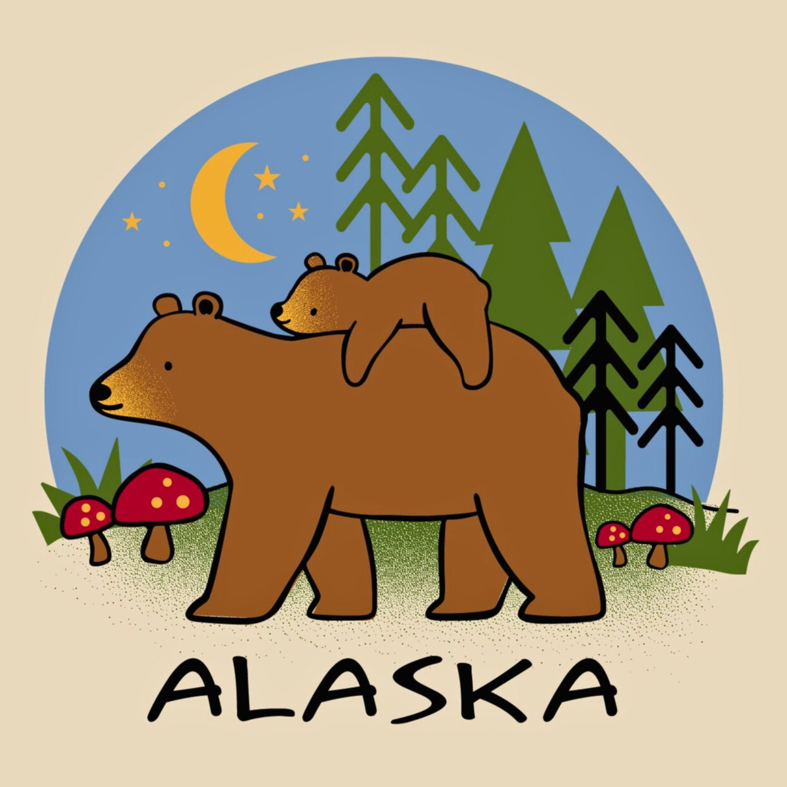 Momma Bear Shuttle Onesie