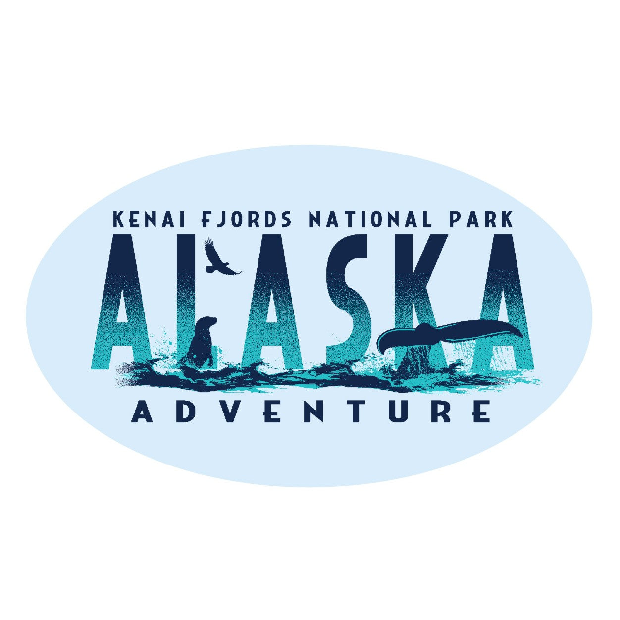 Alaska Adventure Sticker