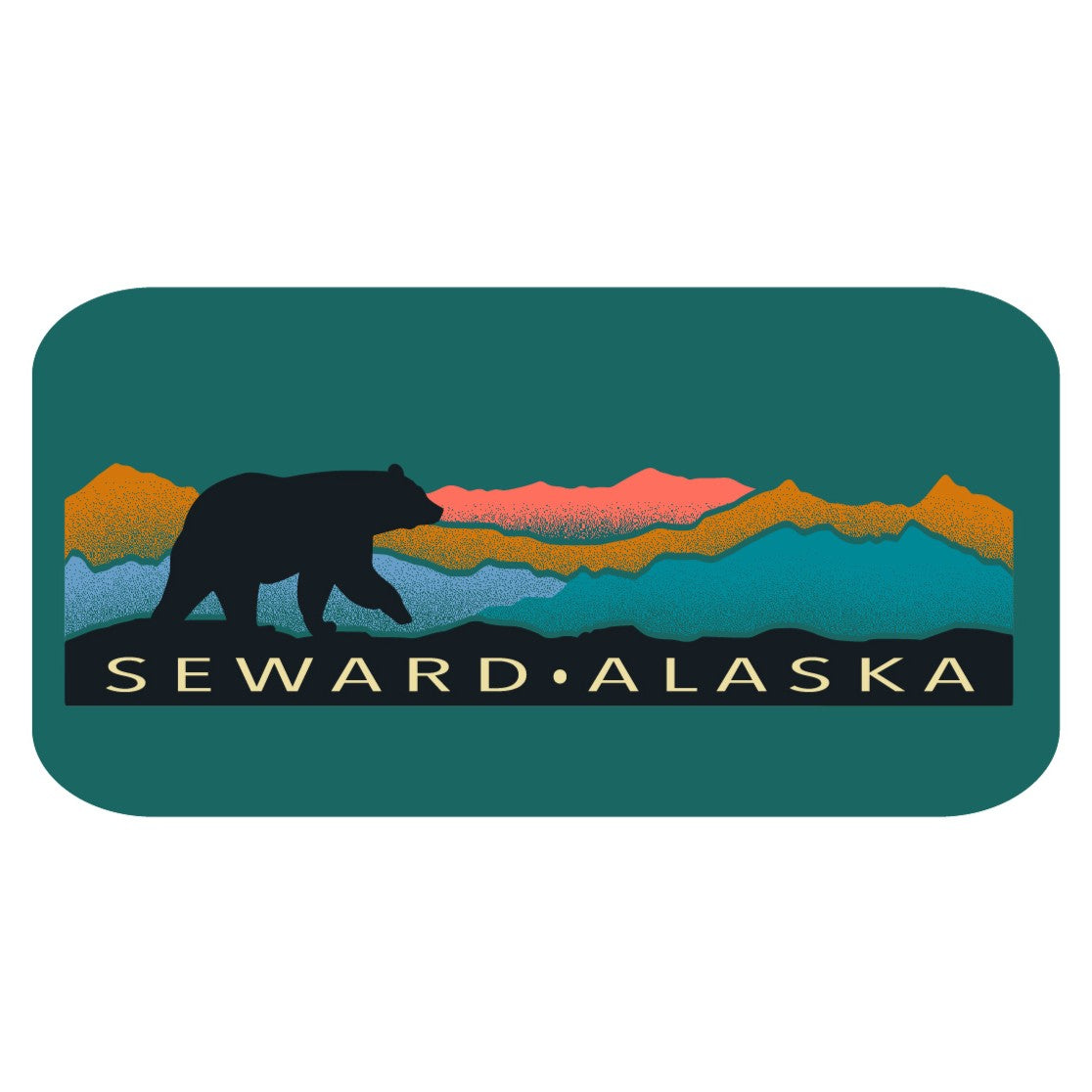 Wandering Bear Sticker