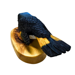 American Redstart Wood Carving
