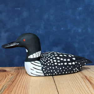 Common Loon Wood Carving