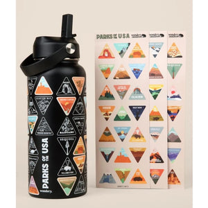 National Parks of the USA Water Bottle