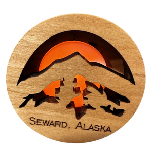 Seward AK Mountain Glow Light