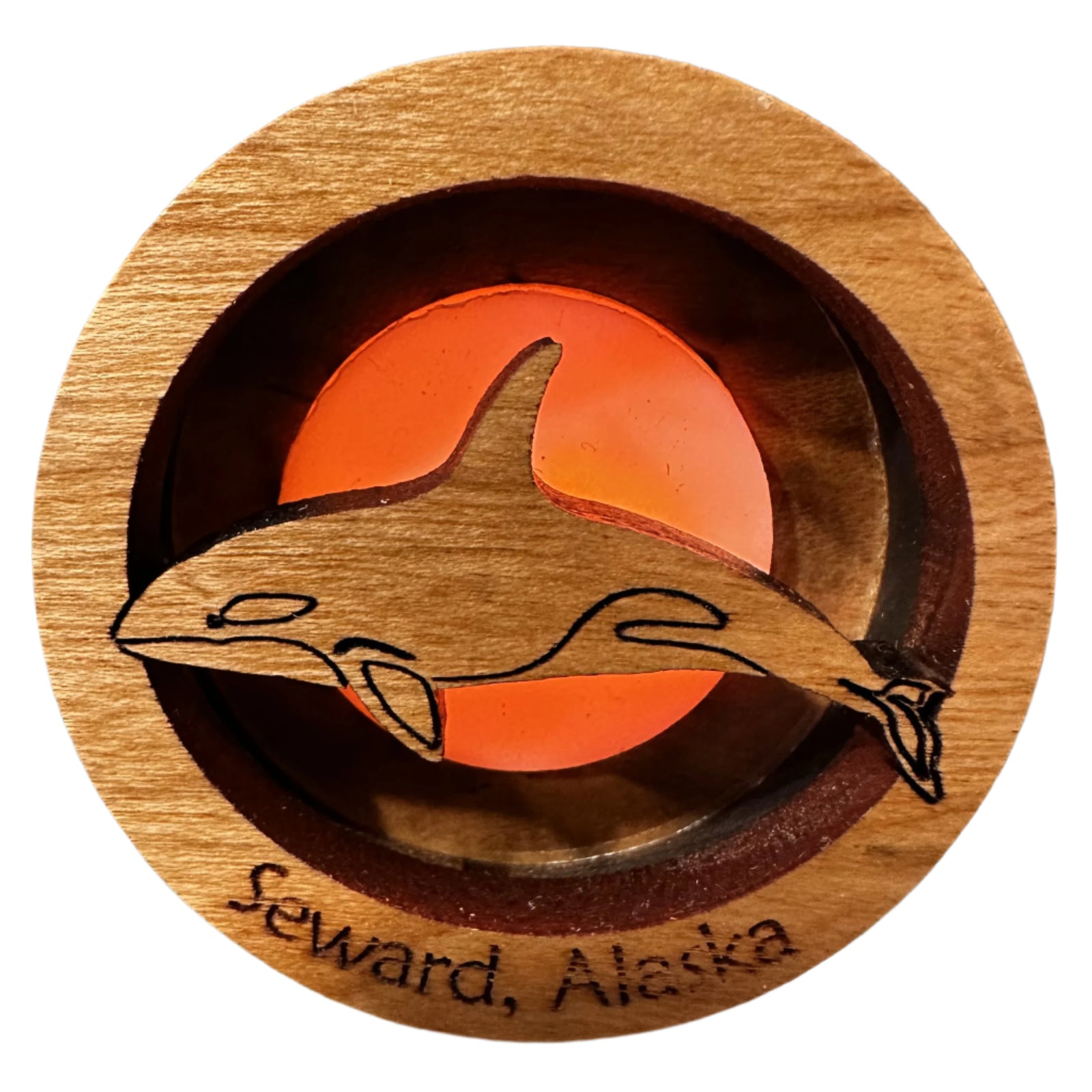 Alaska Orca Glow Light