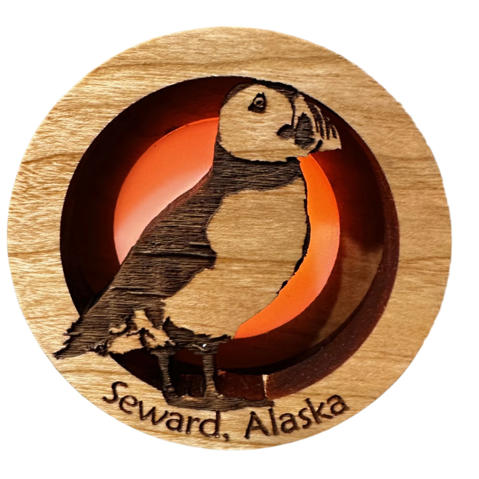 Seward AK Puffin Glow Light