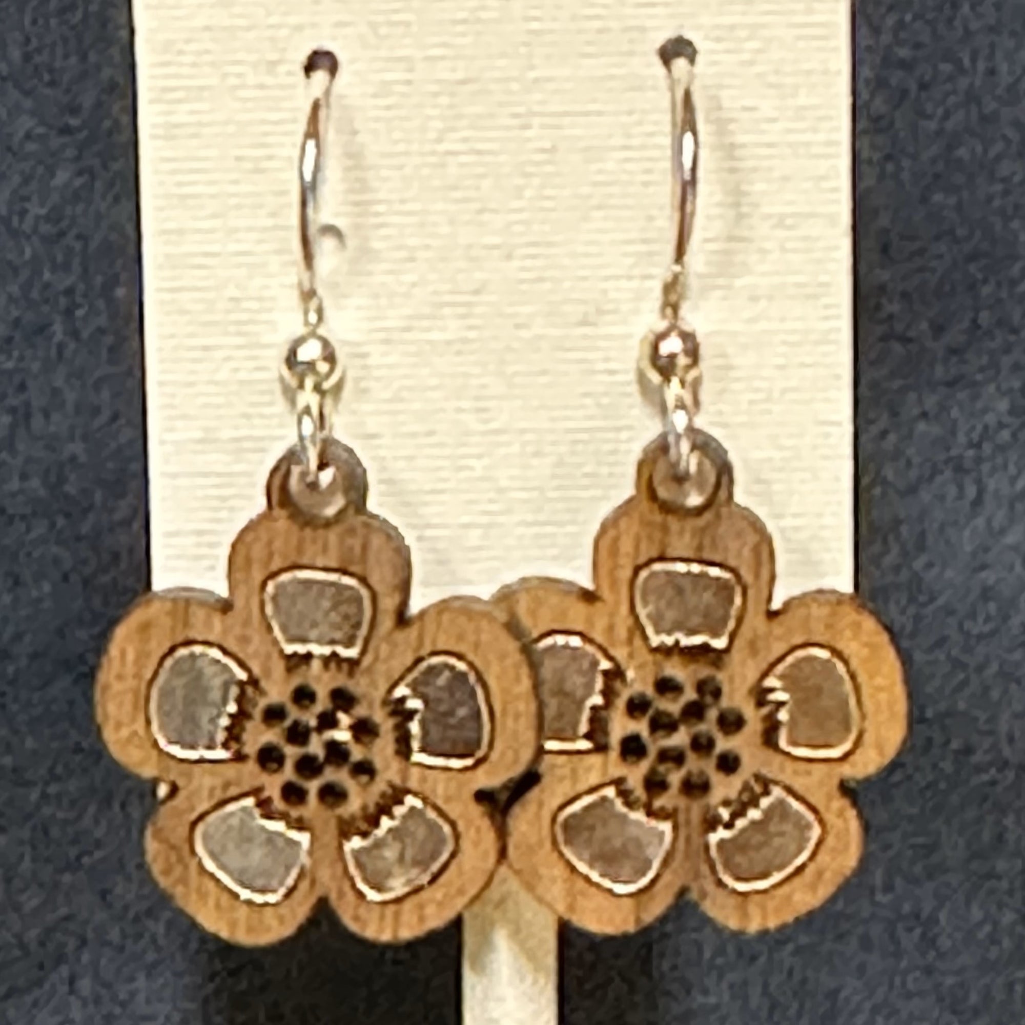 Alaska Flower Twig Earrings