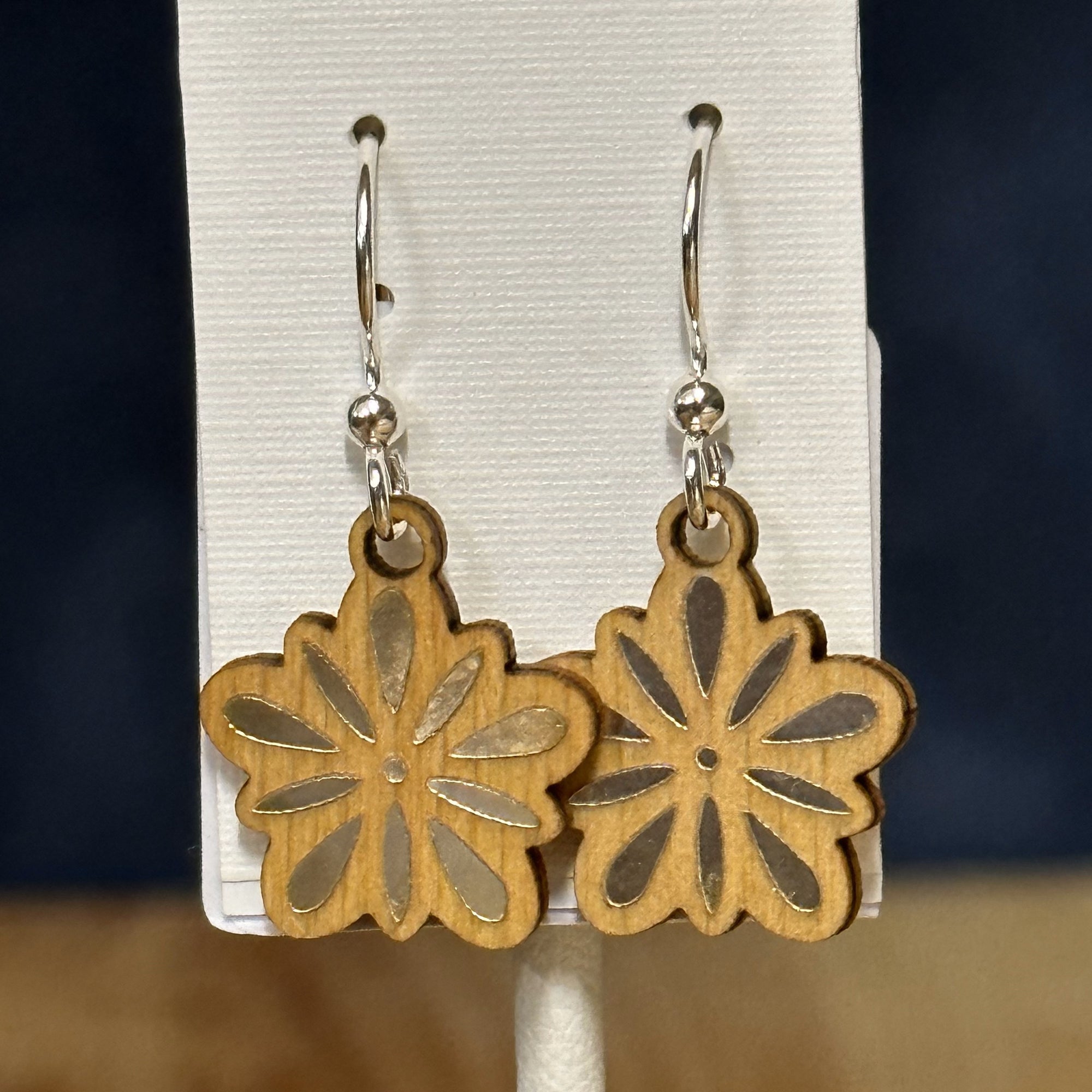 Blooming Flower Twig Earrings