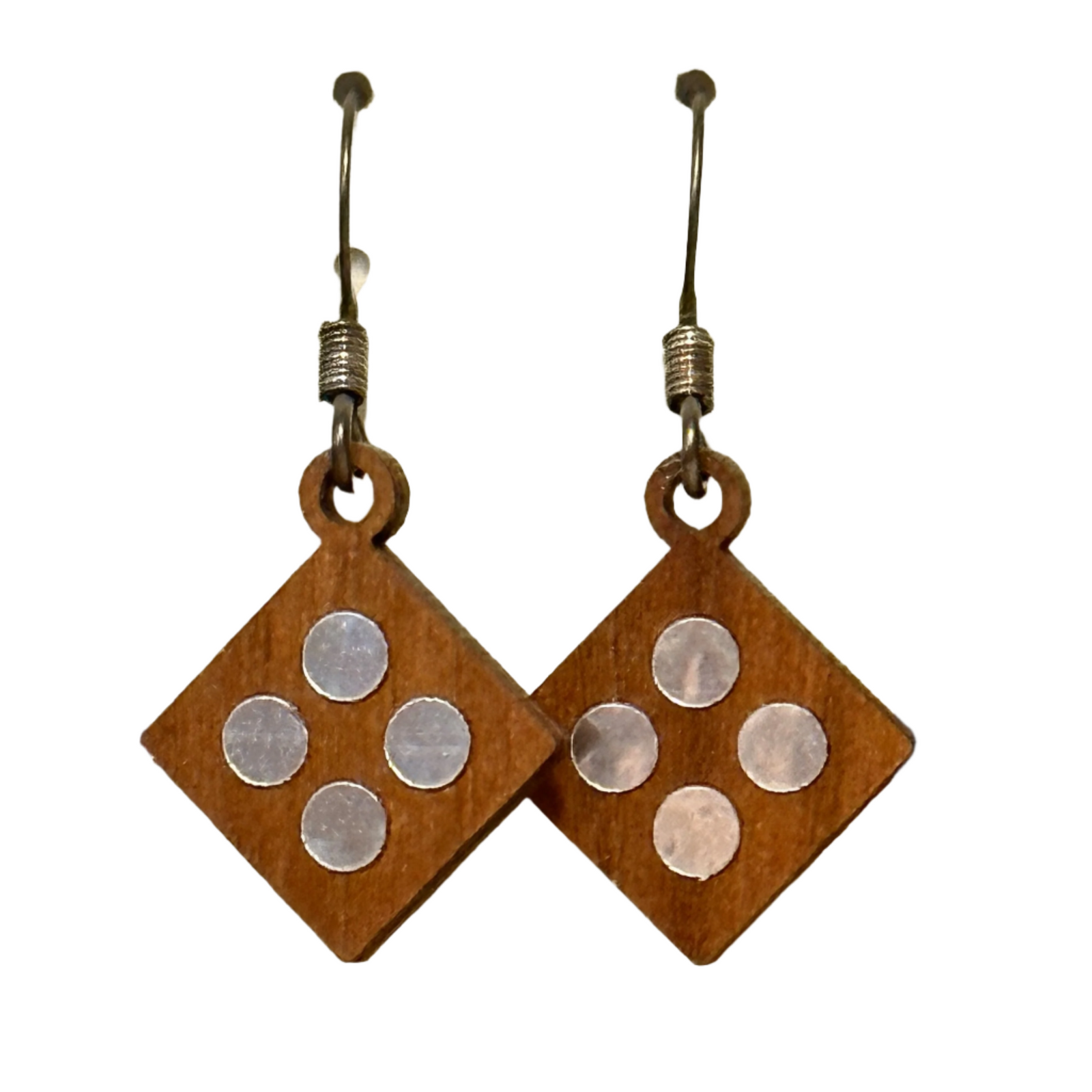 Dice Twig Earrings