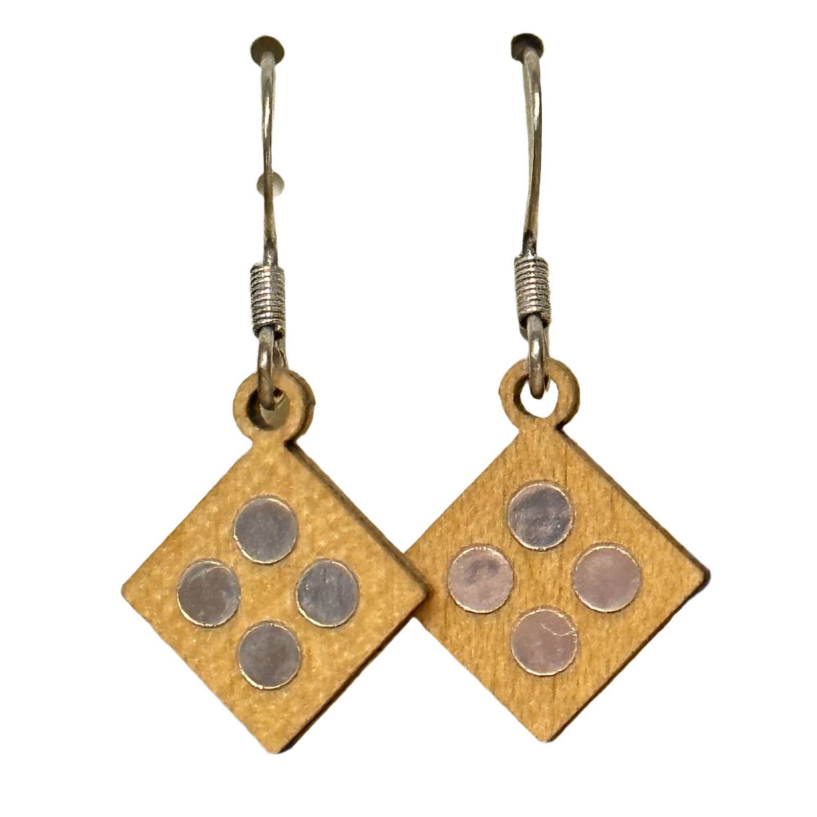 Dice Twig Earrings