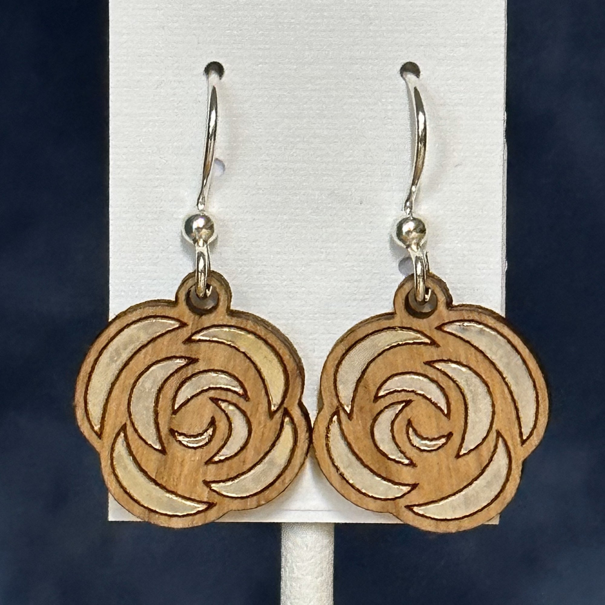 Rose Twig Earrings