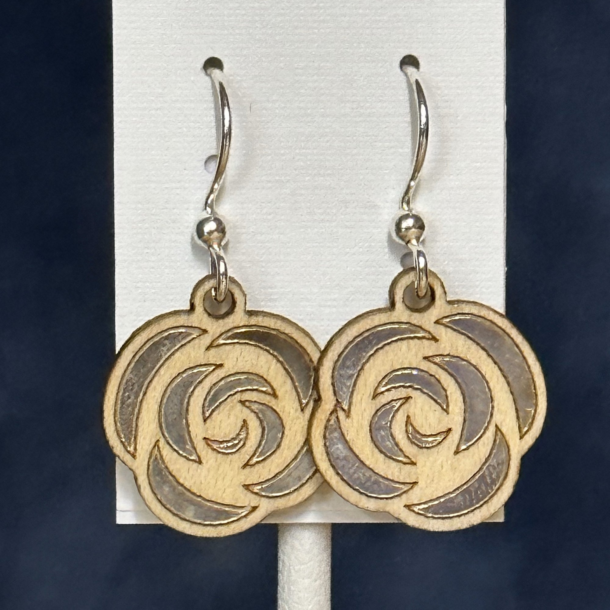 Rose Twig Earrings