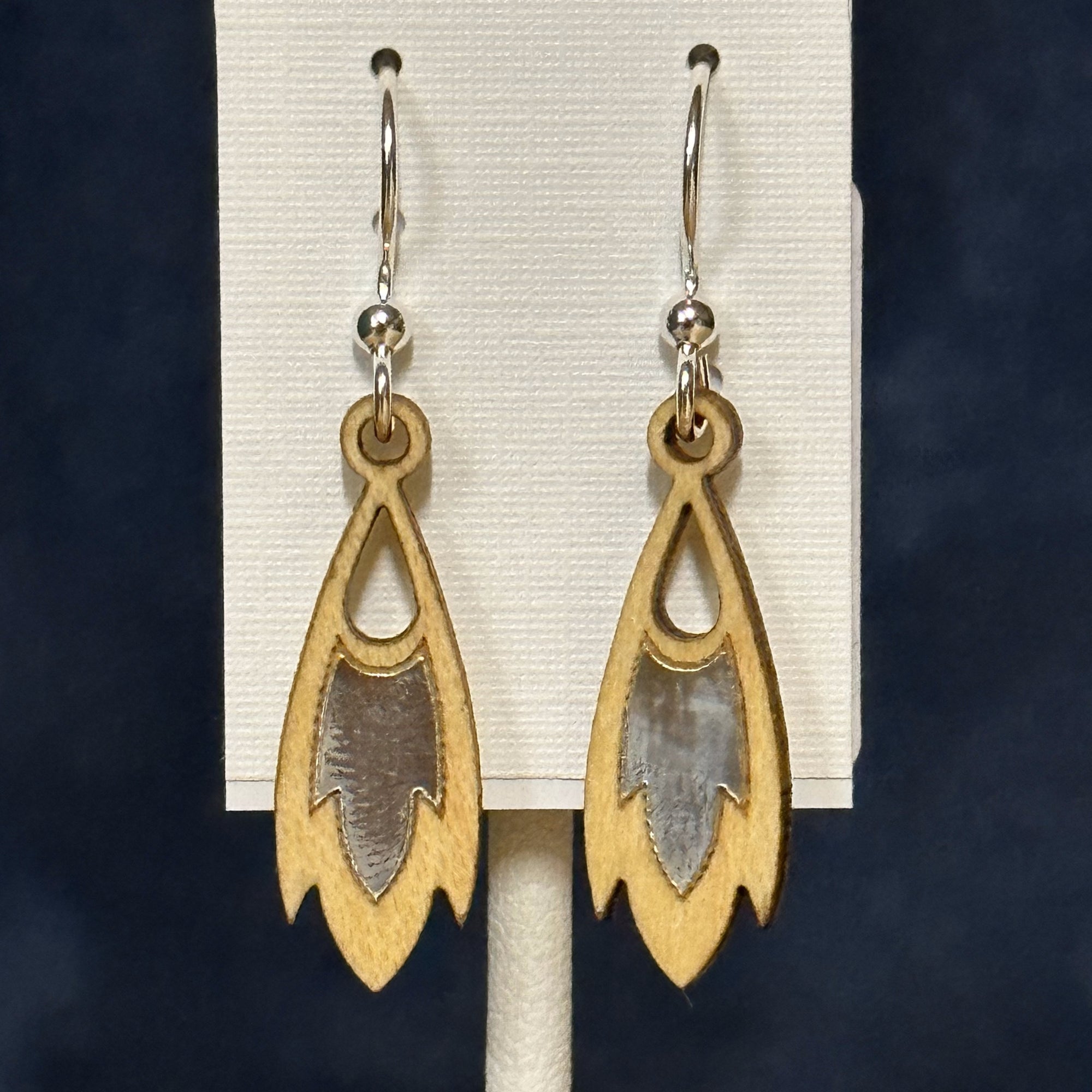 Southwest Drop Twig Earrings