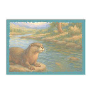 Advice from Rivers and Otters Greeting Card