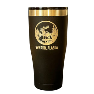 Circle Moose Tumbler 20oz