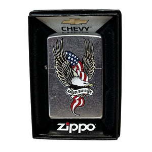 Harley-Davidson Silver Flag & Eagle Lighter
