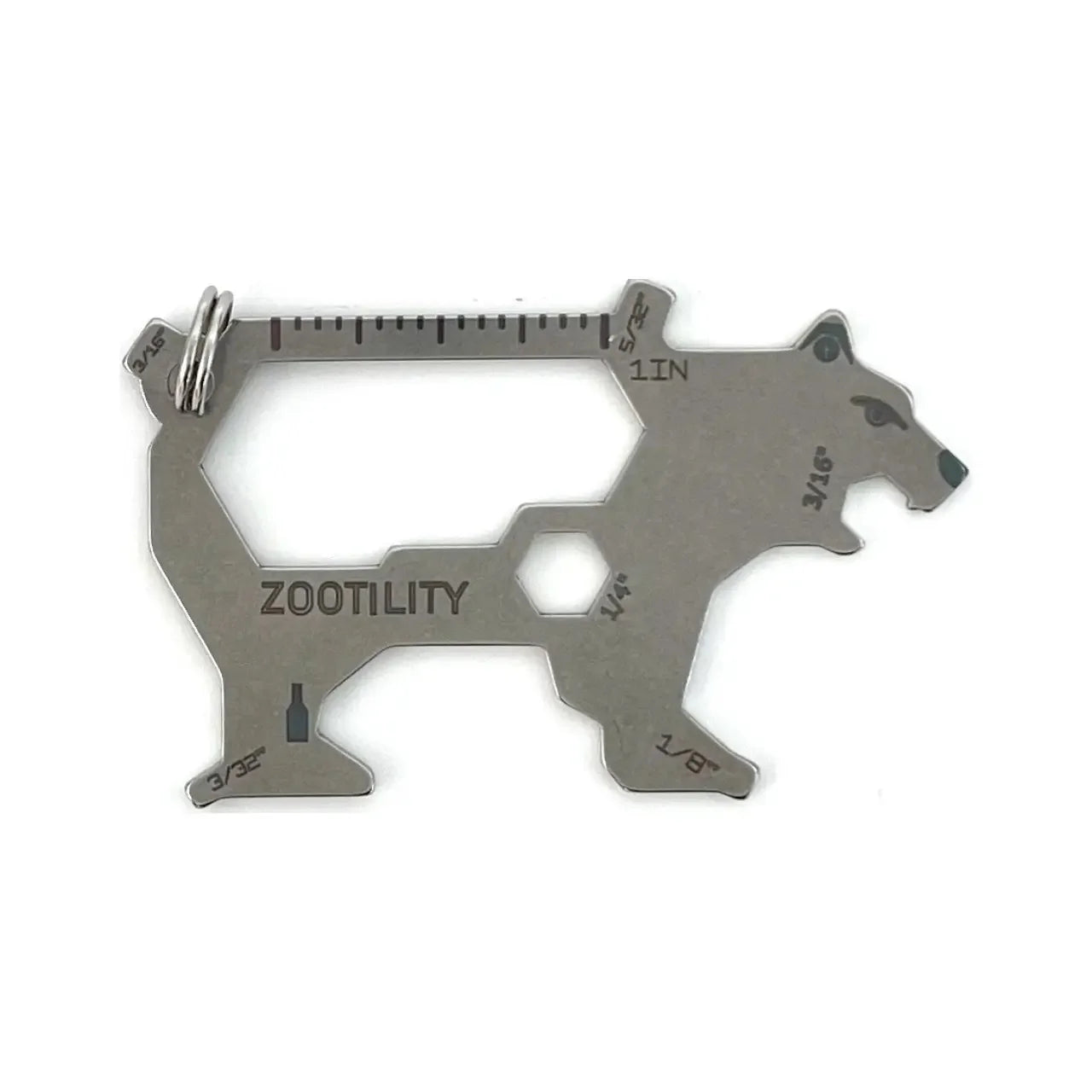Bear Key 12-in-1 Keychain Multi-Tool