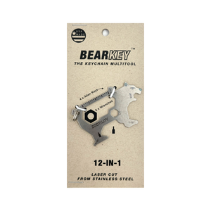Bear Key 12-in-1 Keychain Multi-Tool
