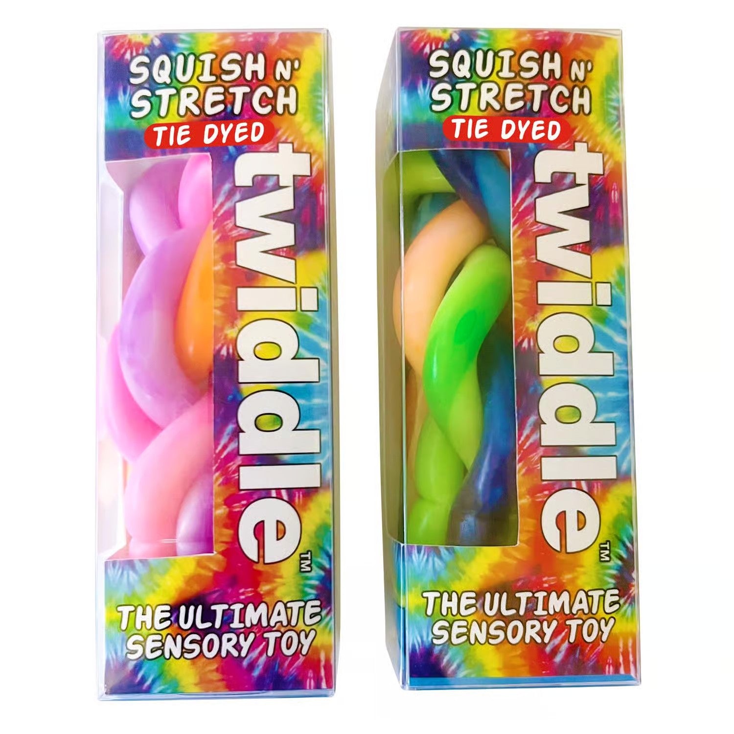 Tie-Dyed Twiddle Squish n Stretch