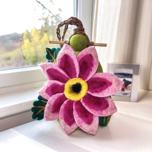 Hand Felted Birdhouse
