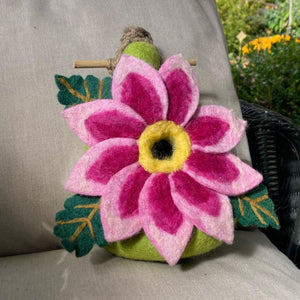 Hand Felted Birdhouse