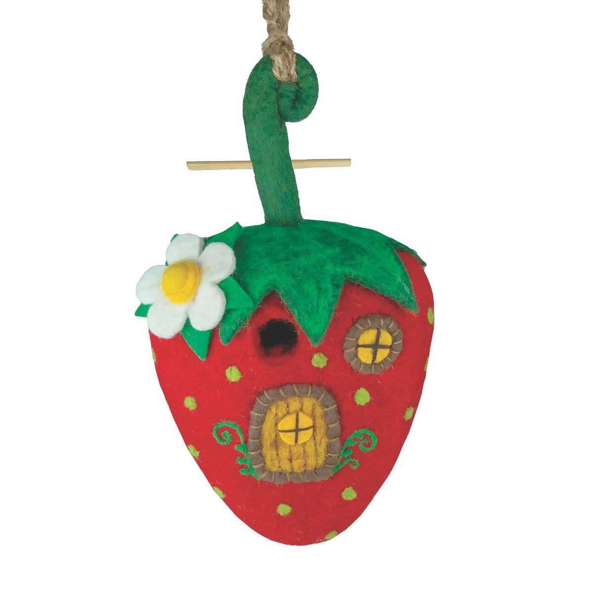 Hand Felted Birdhouse