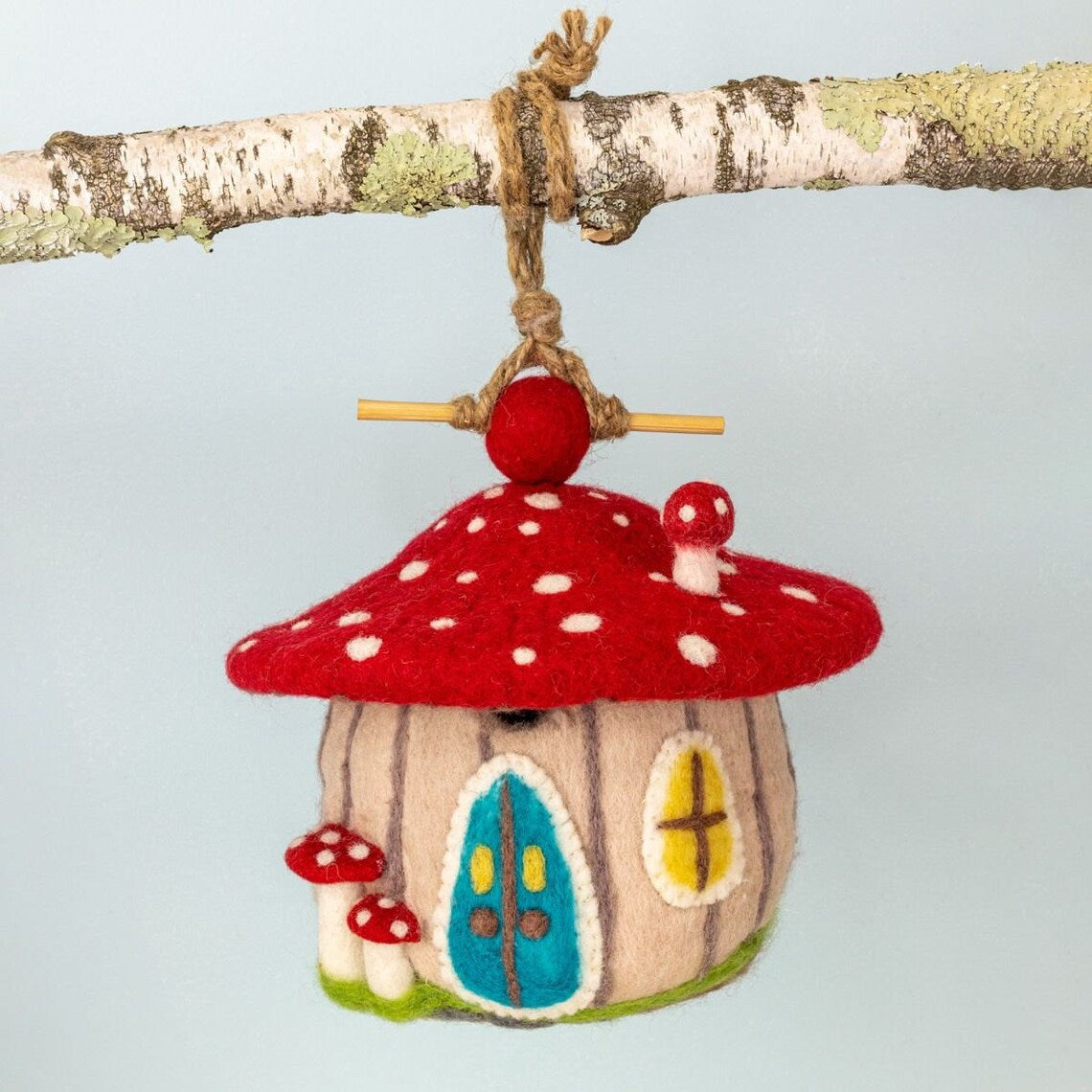 Hand Felted Birdhouse