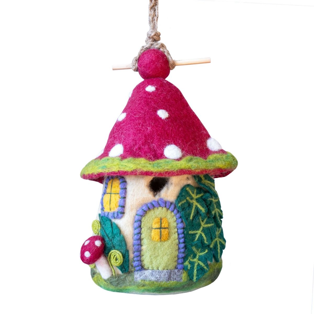 Hand Felted Birdhouse