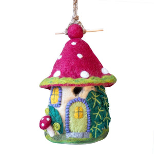Hand Felted Birdhouse