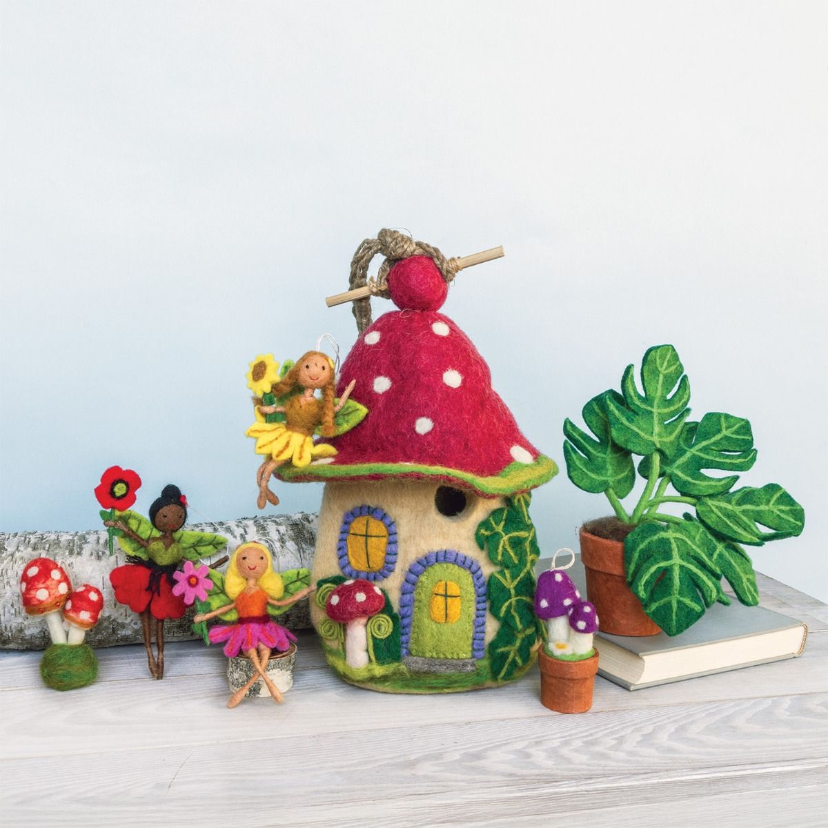 Hand Felted Birdhouse