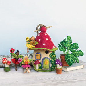 Hand Felted Birdhouse