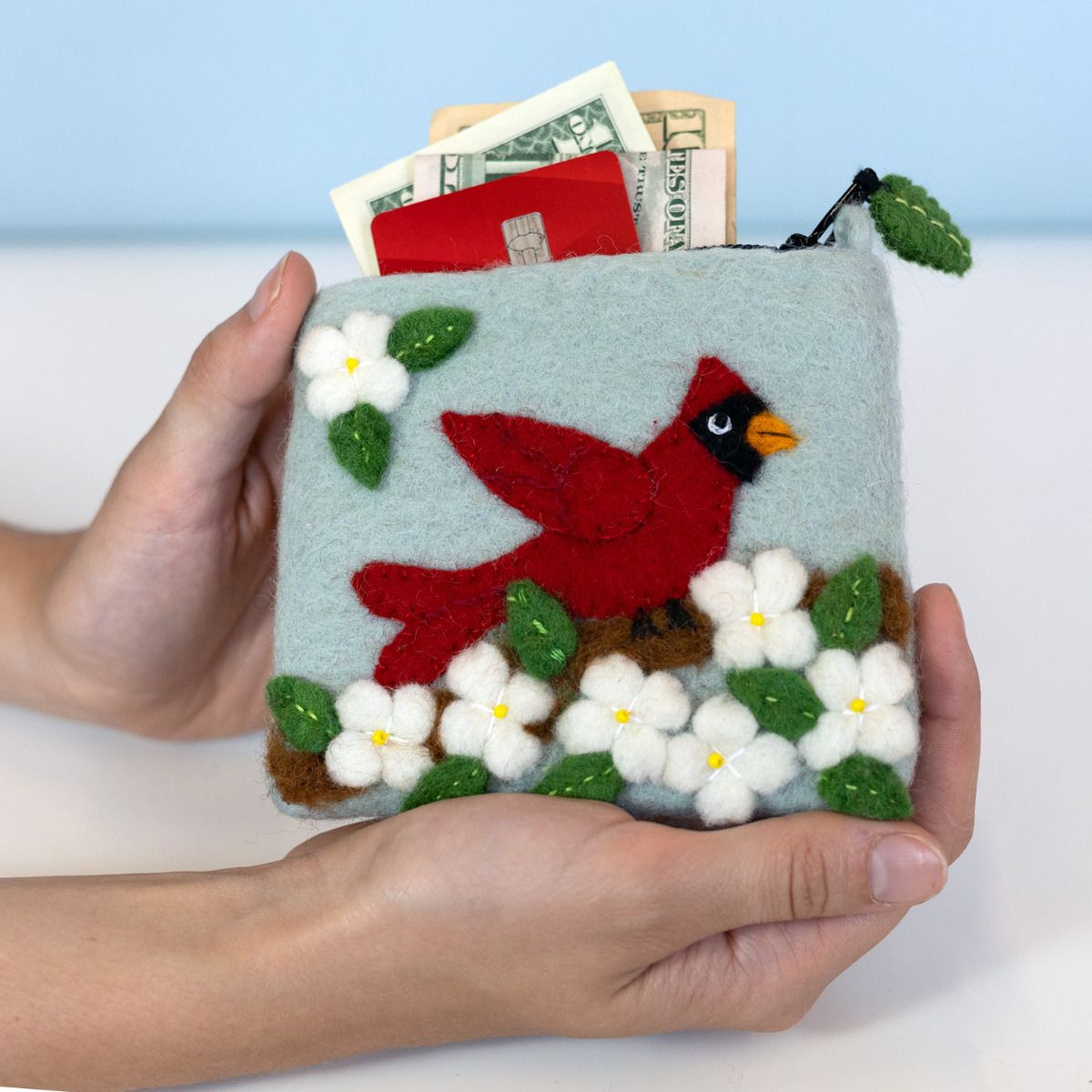 Hand Felted Coin Purse