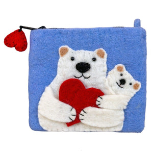 Hand Felted Coin Purse