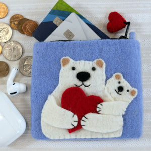 Hand Felted Coin Purse