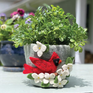 Hand Felted Planter