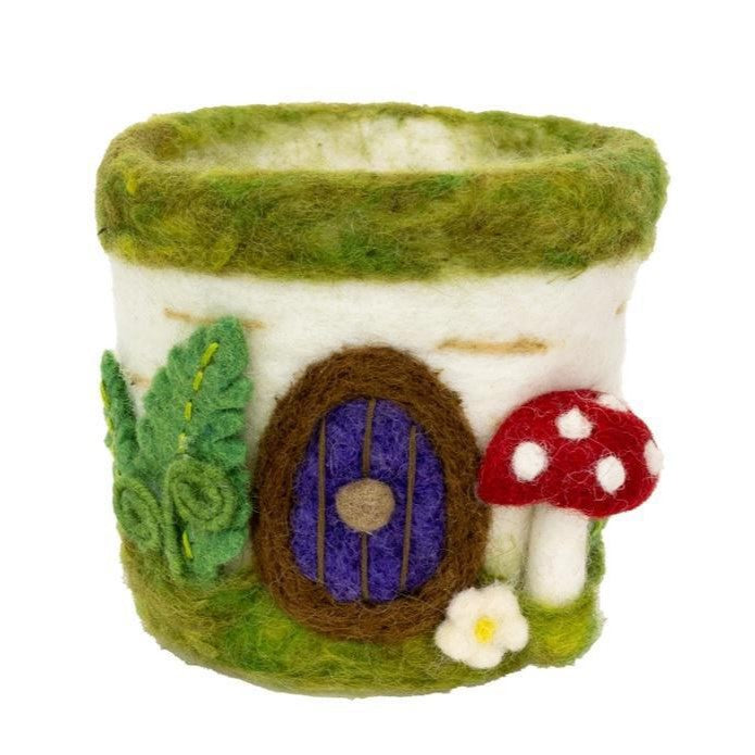 Hand Felted Planter
