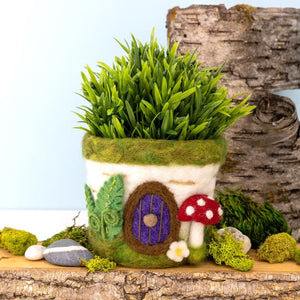 Hand Felted Planter