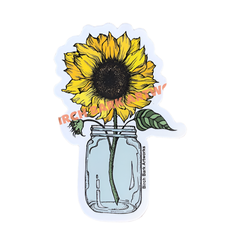 Sunflower Sticker