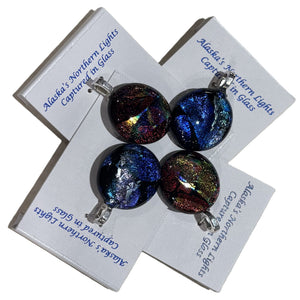 Sand Pebble Pendant - Sea Blue