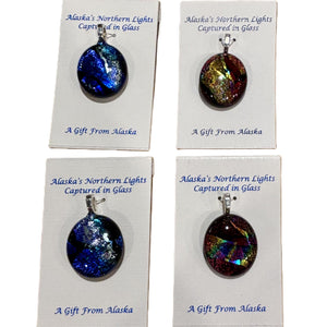 Sand Pebble Pendant - Sea Blue