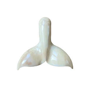 Whale Tail Sm Moose Antler Pendant