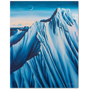The First Light Framed Canvas Print