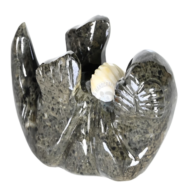 Marble Sea Otter Figurine