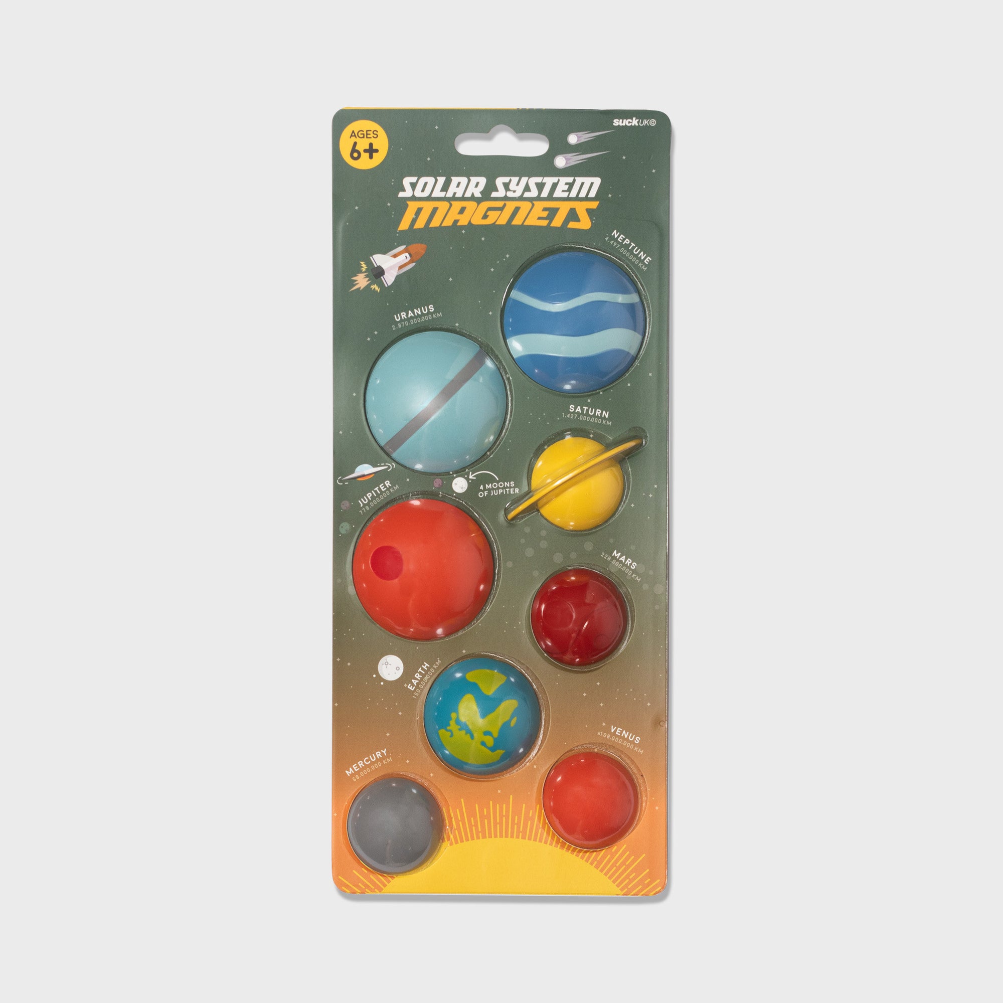 Solar System Fridge Magnets