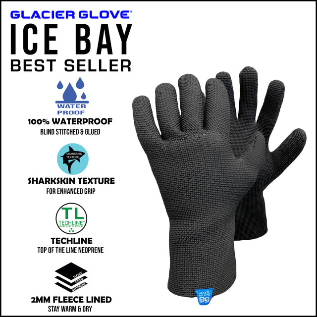 Ice Bay Waterproof Neoprene Gloves